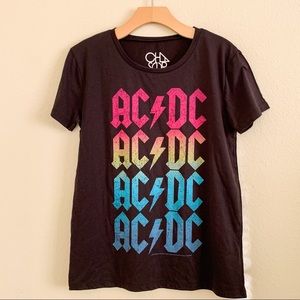 CHASER AC/DC Graphic Band Tee